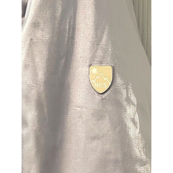 Vtg NILS Purple Ski Suit Women's 4 Insulated Snow Winter Retro Faux Fur Hood - Picture 3 of 15